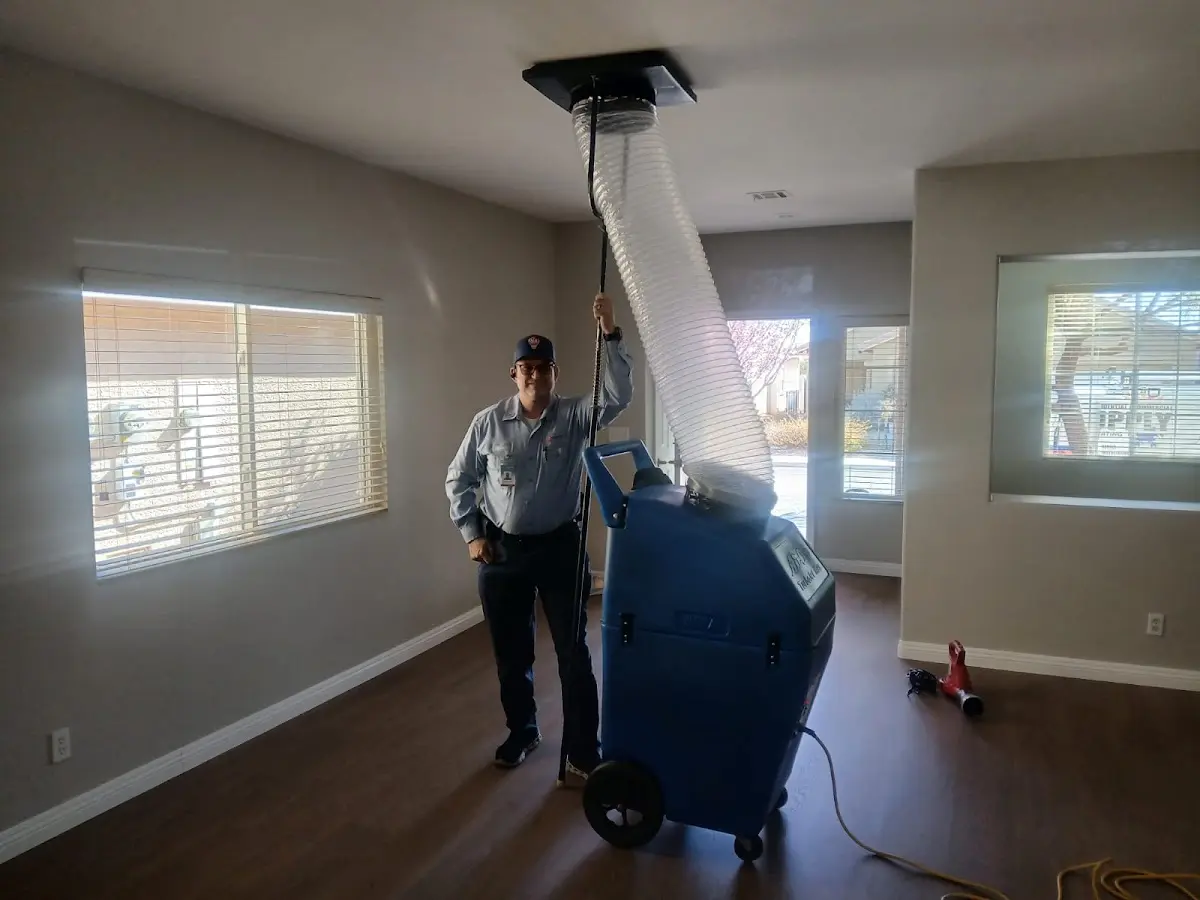 Professional Dryer Vent Cleaning work inside a Shrewsbury home